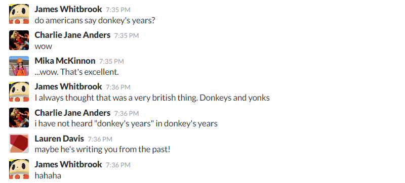 Illustration for article titled A Few of the British Words and Phrases I've Confused My American Co-Workers With